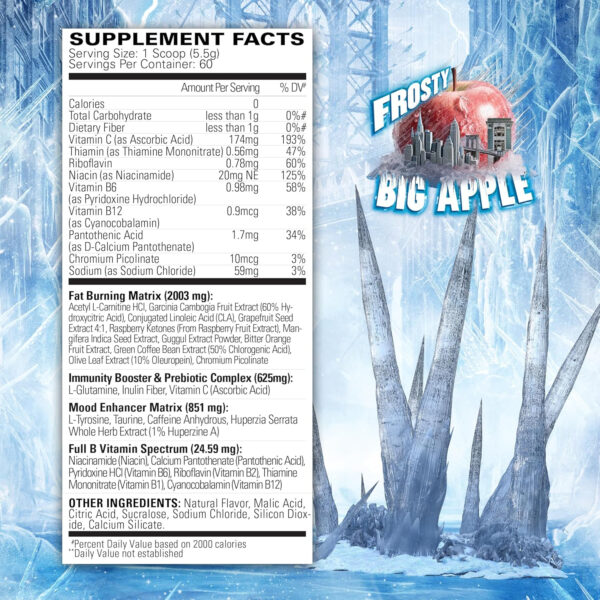 6895d3ab620cda53791757d5a56edbdab82dfff0ba3635122f914.jpg EHP Labs OxyShred Thermogenic Fat Burner - Pre-Workout Powder with L-Glutamine, Acetyl L-Carnitine, Metabolism Booster, Weight Loss, Appetite Control, Energy Drink, Dr. Soda Pop, 60 Servings
