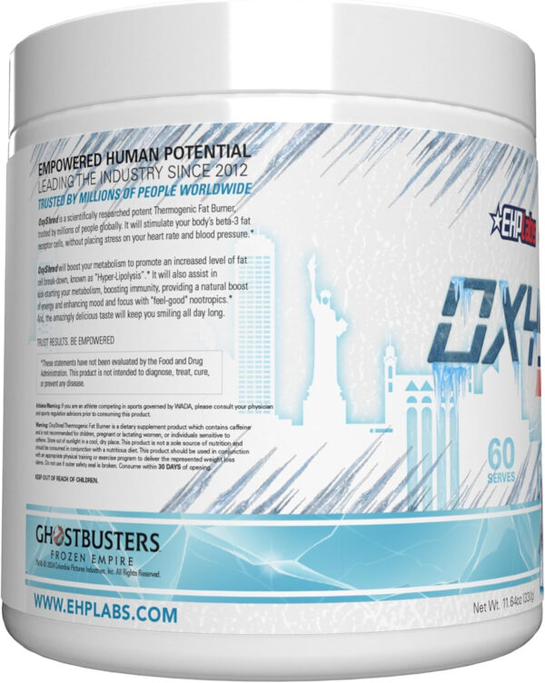 6895d3b633713d53787cf620c75b606ca6edecdcddc3732973451.jpg EHP Labs OxyShred Thermogenic Fat Burner - Pre-Workout Powder with L-Glutamine, Acetyl L-Carnitine, Metabolism Booster, Weight Loss, Appetite Control, Energy Drink, Dr. Soda Pop, 60 Servings