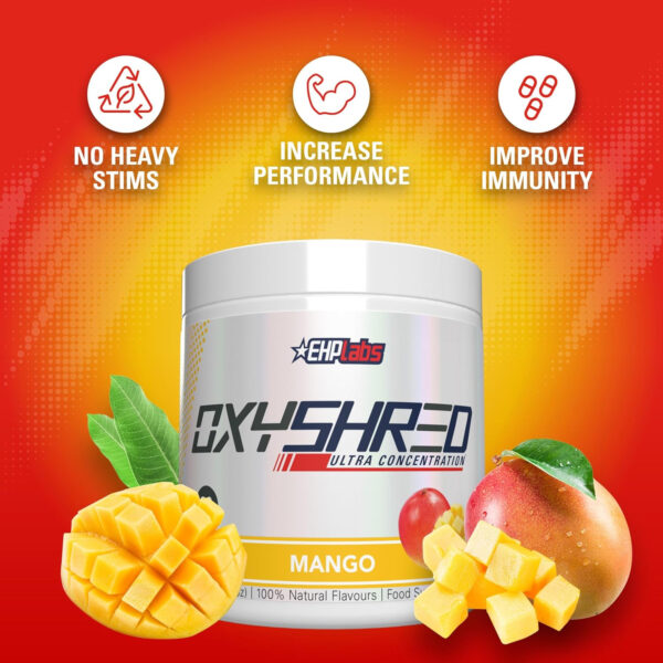 6895d3bd6775bd07a937fb5b97c995b80d15af60b3915e4c81df8.jpg EHP Labs OxyShred Thermogenic Fat Burner - Pre-Workout Powder with L-Glutamine, Acetyl L-Carnitine, Metabolism Booster, Weight Loss, Appetite Control, Energy Drink, Dr. Soda Pop, 60 Servings