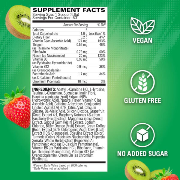 6895d3d616477c9f15063447aaa3e4bb2dea7505142474e82492d.jpg EHP Labs OxyShred Thermogenic Fat Burner - Pre-Workout Powder with L-Glutamine, Acetyl L-Carnitine, Metabolism Booster, Weight Loss, Appetite Control, Energy Drink, Dr. Soda Pop, 60 Servings