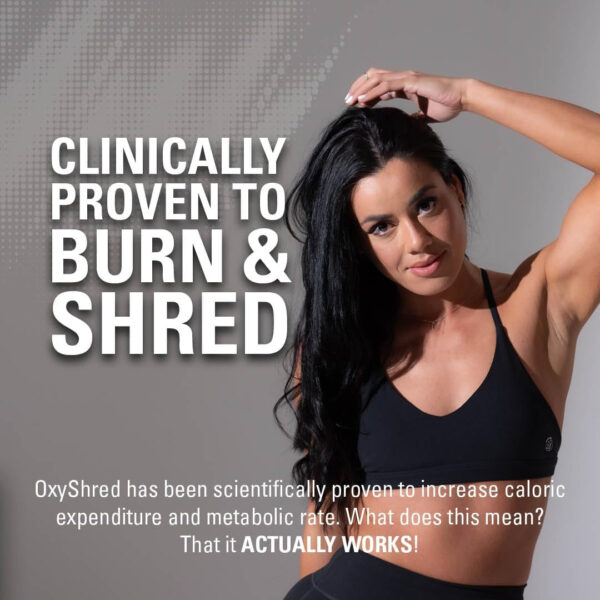 6895d3ea657ce262f1cec6e8fa8df88bfd5521de6e158e1ca95f8.jpg EHP Labs OxyShred Thermogenic Fat Burner - Pre-Workout Powder with L-Glutamine, Acetyl L-Carnitine, Metabolism Booster, Weight Loss, Appetite Control, Energy Drink, Dr. Soda Pop, 60 Servings