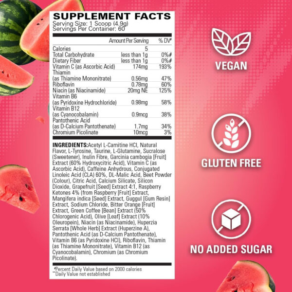 6895d42464f187da9bb517f19d9257b86338842d5d8f582240d21.jpg EHP Labs OxyShred Thermogenic Fat Burner - Pre-Workout Powder with L-Glutamine, Acetyl L-Carnitine, Metabolism Booster, Weight Loss, Appetite Control, Energy Drink, Dr. Soda Pop, 60 Servings