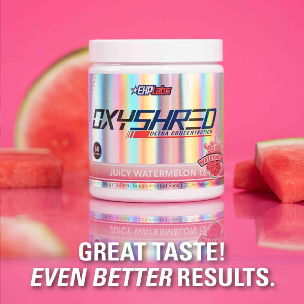 6895d42b6b096c61f4869aad151a89b3bf24ae4d28bfe933ef3ef.jpg EHP Labs OxyShred Thermogenic Fat Burner - Pre-Workout Powder with L-Glutamine, Acetyl L-Carnitine, Metabolism Booster, Weight Loss, Appetite Control, Energy Drink, Dr. Soda Pop, 60 Servings