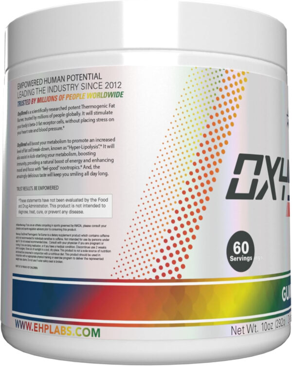 6895d43ccb899809a27ebea174de245689ac9886fa6ab3122764c.jpg EHP Labs OxyShred Thermogenic Fat Burner - Pre-Workout Powder with L-Glutamine, Acetyl L-Carnitine, Metabolism Booster, Weight Loss, Appetite Control, Energy Drink, Dr. Soda Pop, 60 Servings