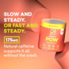 EBOOST POW Natural Pre Workout Powder - 20 Servings, Peach Nectar - Preworkout Energy Booster Gym Supplement Drink Mix for Men and Women - Performance, Joint Mobility Support - Gluten-Free