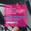 EBOOST POW Natural Pre Workout Powder - 20 Servings, Peach Nectar - Preworkout Energy Booster Gym Supplement Drink Mix for Men and Women - Performance, Joint Mobility Support - Gluten-Free