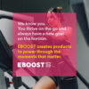 EBOOST POW Natural Pre Workout Powder - 20 Servings, Peach Nectar - Preworkout Energy Booster Gym Supplement Drink Mix for Men and Women - Performance, Joint Mobility Support - Gluten-Free