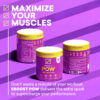 EBOOST POW Natural Pre Workout Powder - 20 Servings, Peach Nectar - Preworkout Energy Booster Gym Supplement Drink Mix for Men and Women - Performance, Joint Mobility Support - Gluten-Free