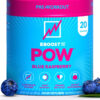 EBOOST POW Natural Pre Workout Powder - 20 Servings, Peach Nectar - Preworkout Energy Booster Gym Supplement Drink Mix for Men and Women - Performance, Joint Mobility Support - Gluten-Free