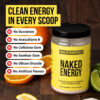 NAKED Citrus Energy - Citrus Flavored Clean Pre Workout Supplement for Men and Women, Vegan Friendly, No Added Sweeteners, Colors Or Flavors - 30 Servings
