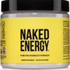 NAKED Citrus Energy - Citrus Flavored Clean Pre Workout Supplement for Men and Women, Vegan Friendly, No Added Sweeteners, Colors Or Flavors - 30 Servings