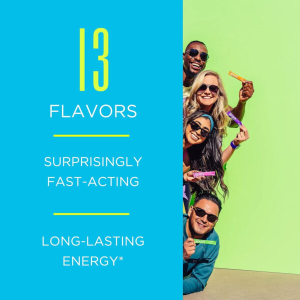 AdvoCare Spark Vitamin & Amino Acid Supplement - Focus & Energy Drink Powder Mix with Vitamin A, B-6, C & E - Also Includes L-Carnitine & L-Tyrosine - Mango Strawberry, 14 Stick Packs