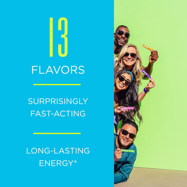 AdvoCare Spark Vitamin & Amino Acid Supplement - Focus & Energy Drink Powder Mix with Vitamin A, B-6, C & E - Also Includes L-Carnitine & L-Tyrosine - Mango Strawberry, 14 Stick Packs